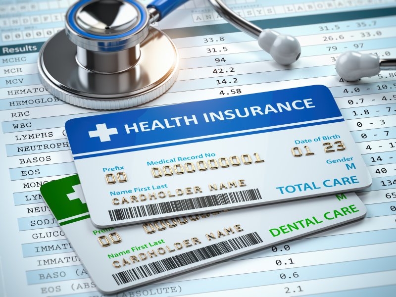 Health and dental insurance card